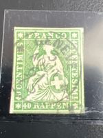 1 timbre oblitéré Strubel 26 G 1857 selon photo