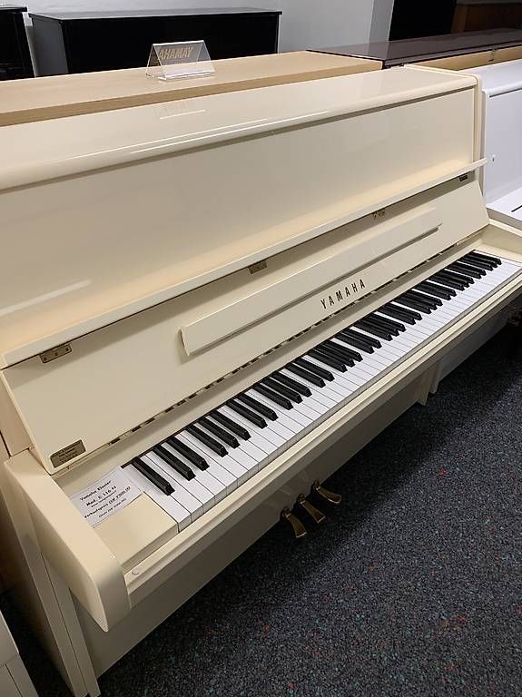 Strumenti musicali: Yamaha E116 weiss poliert – Usato da Niederhasli venduto da Musikhaus-Ammann 3