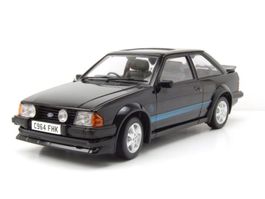 Ford Escort III RS Turbo 1984 RHD schwarz/ blau "Lady Diana"