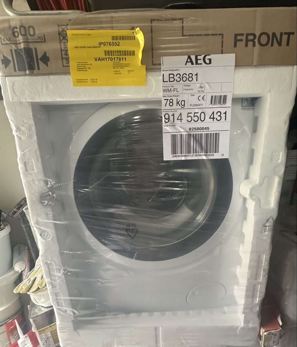 AEG Lavatrici: Waschmaschine AEG LB3681 – Nuovo e nell'imballaggio originale da Wittenbach venduto da Luka3 1