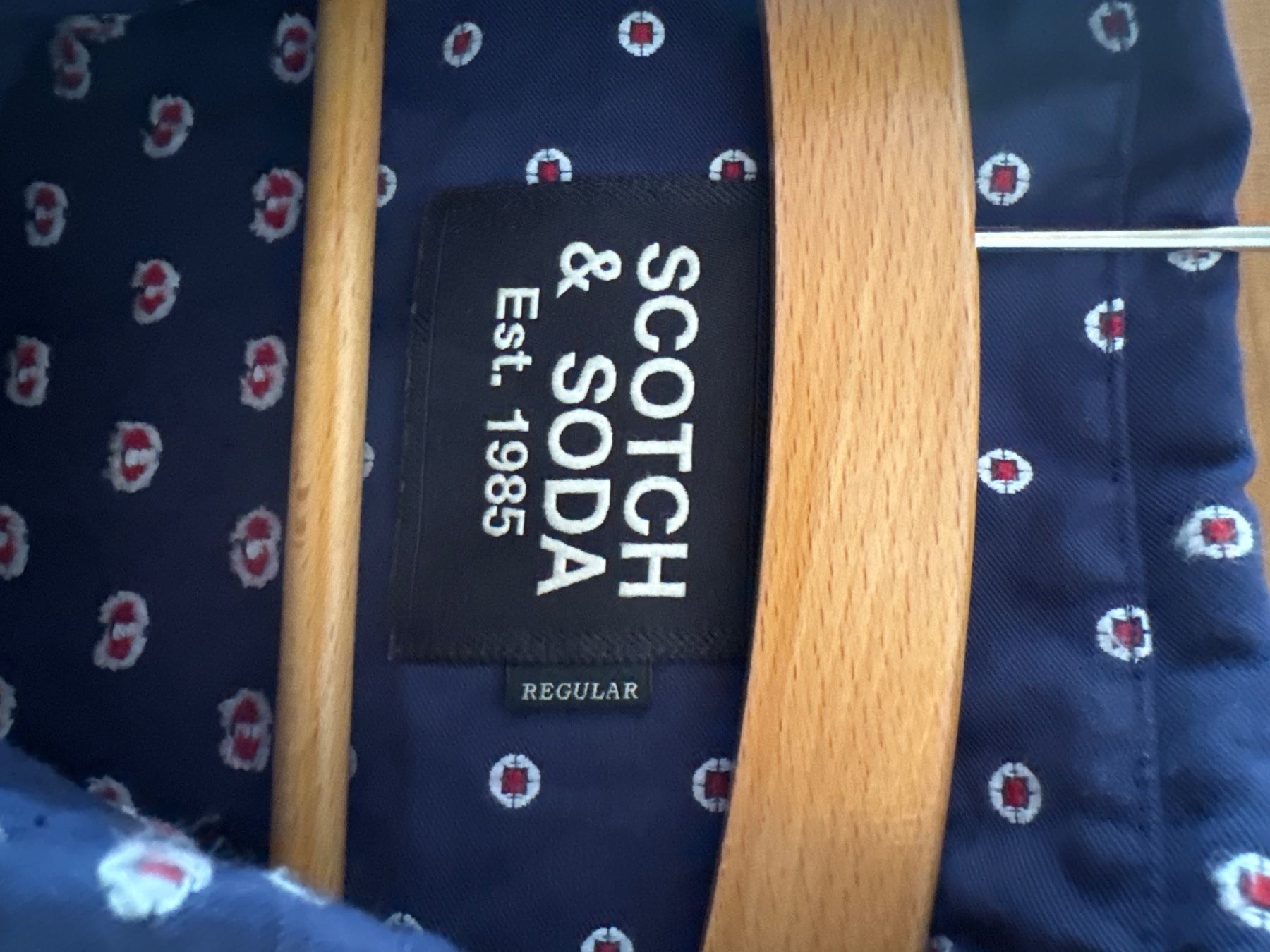 Hemden: Scotch & Soda Hemd Herren Gr. S blau – Gebraucht aus Winterthur von britsi 1