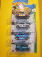 4 x Hot Wheels FIAT 500e