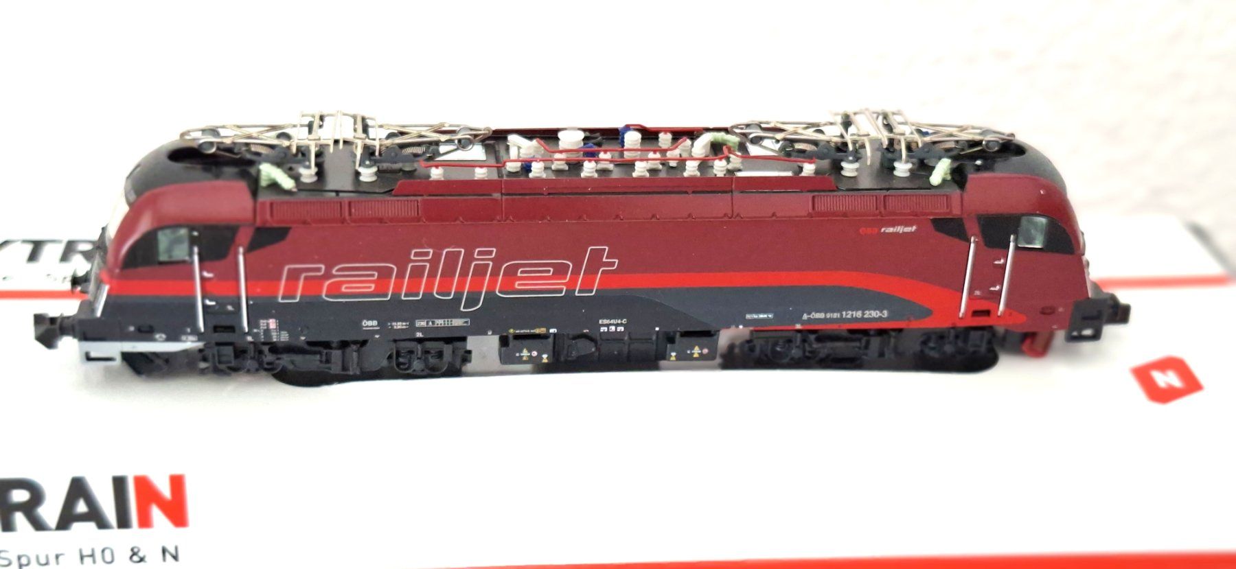 Hobbytrain Modellini di ferrovie: Hobbytrain ÖBB Railjet  H2738 – Nuovo (secondo la descrizione) da Biberist venduto da Ntrains 3