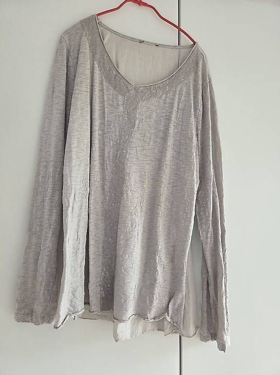 T-shirt: Shirt mit Strass beige – Usato da Hilterfingen venduto da boal1980 2
