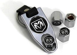 Ventilkappen Chrom mit RAM Logo
