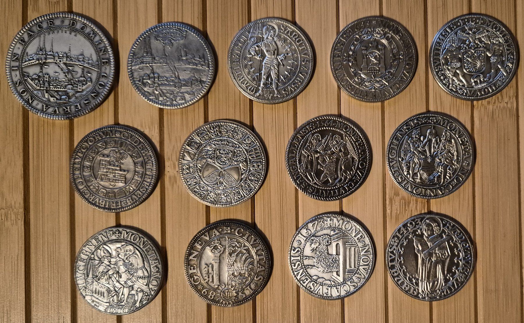 Alle Münzen: 13 historische Schweizer Münzen – Gebraucht aus Basel von Kurioses 7