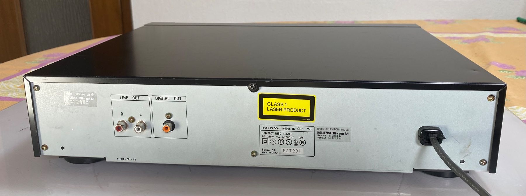 Sony Lettore multimediale & Streamer: Sony CDP-750 CD-Player – Usato da Oberglatt ZH venduto da Kumar2 5