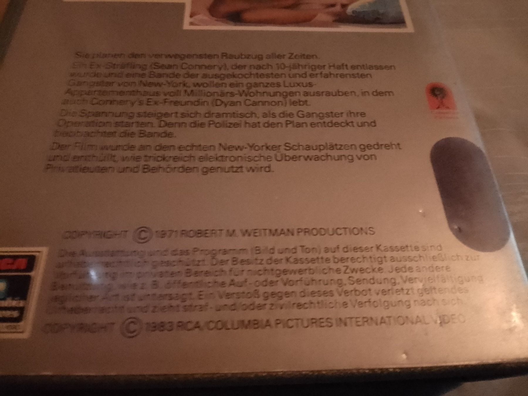 Tutti i VHS: Der Anderson-Clan VHS RCA CVT 10131 – Usato da Remetschwil venduto da Privatflohmi 1