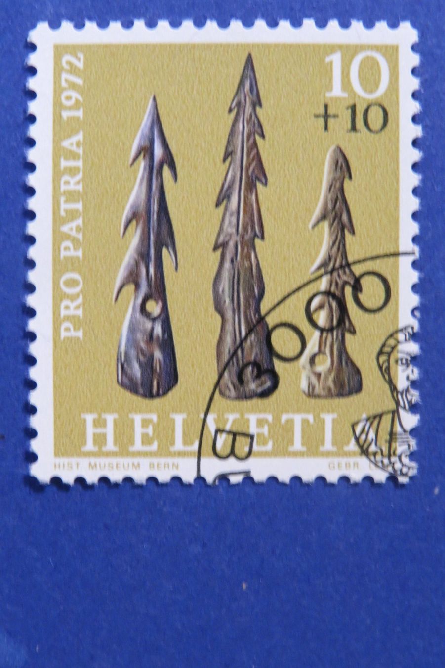 Tutti i francobolli: Serie Pro Patria 1972 - off.Ersttag-Eckstempel BERN – Usato da Brunnen venduto da Kumari 1
