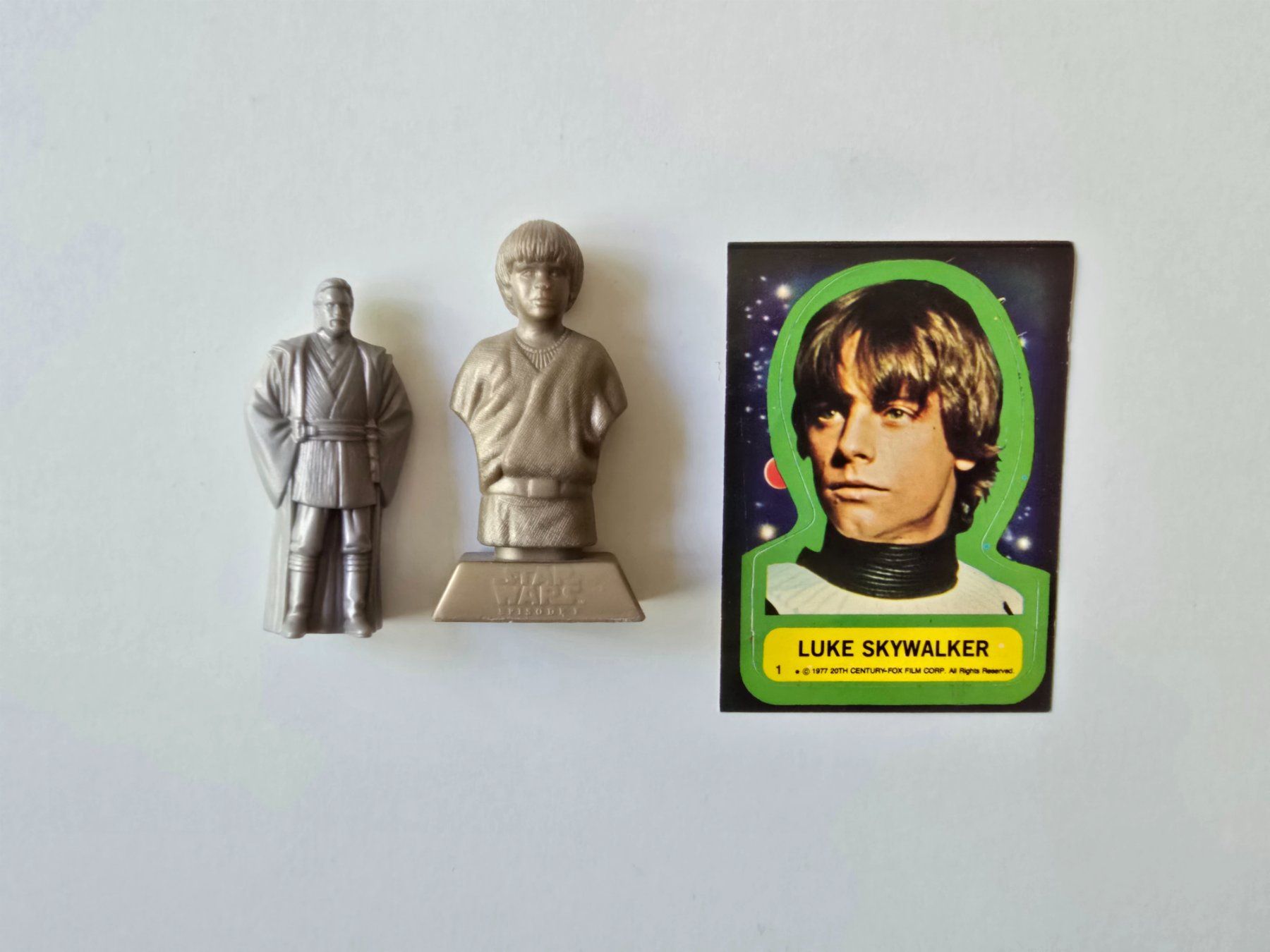 Star Wars Statuette: Kleines Star Wars Set mit alten Figuren – Usato da Dättlikon venduto da Wundertuete_