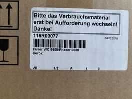 Xerox 115R00077 Fuser Kit FUSER ASSEMBLY