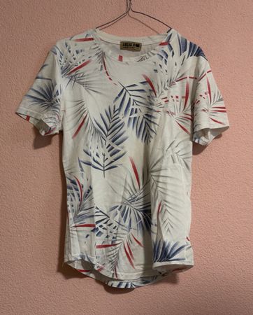 T-shirt Lucas King fantasia tropicale, come nuova!🌴☀️