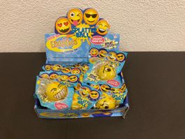Emoji  Splatter Bälle, Display mit 12 Stück