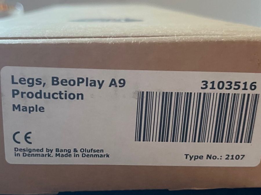 Bang & Olufsen Casse acustiche: Beoplay A9 pied  Maple – Nuovo e nell'imballaggio originale da Onex venduto da fbellocpuntocom 1