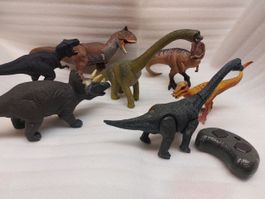 7 Prehistoric Dinosaur  Mix Toys - 7 Dinosaurier