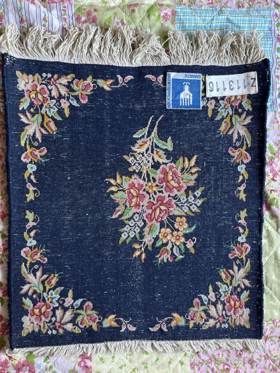 Teppiche: Vintage Orientteppich mit Blumenmuster – Gebraucht aus Mönchaltorf von pel_2dtj 1