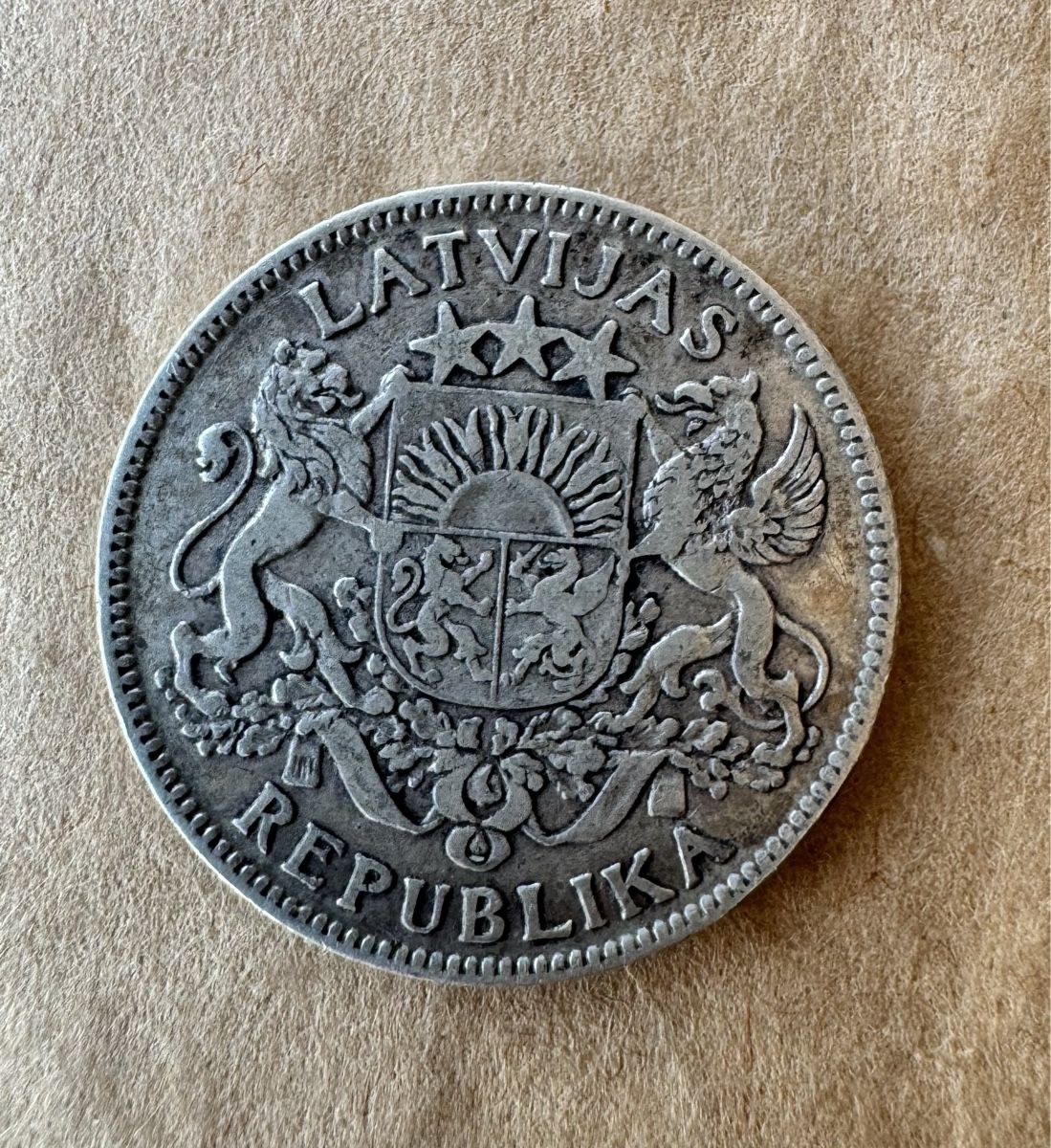 Tutti le monete: 1 Lats 1924 – Usato da Meilen venduto da coins4sale 1