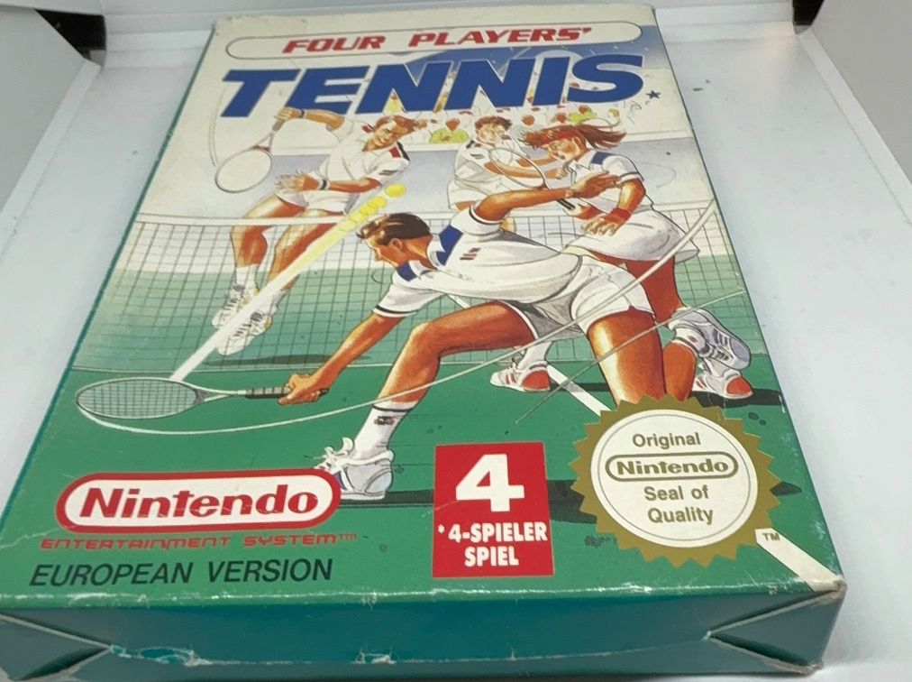 Nintendo Giochi: Four Player Tennis NES Nintendo OVP – Usato da Dietlikon venduto da NESFEVER