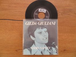 Gilda Giuliani - Addio Napoli, Rarität, Single, Top-Zustand
