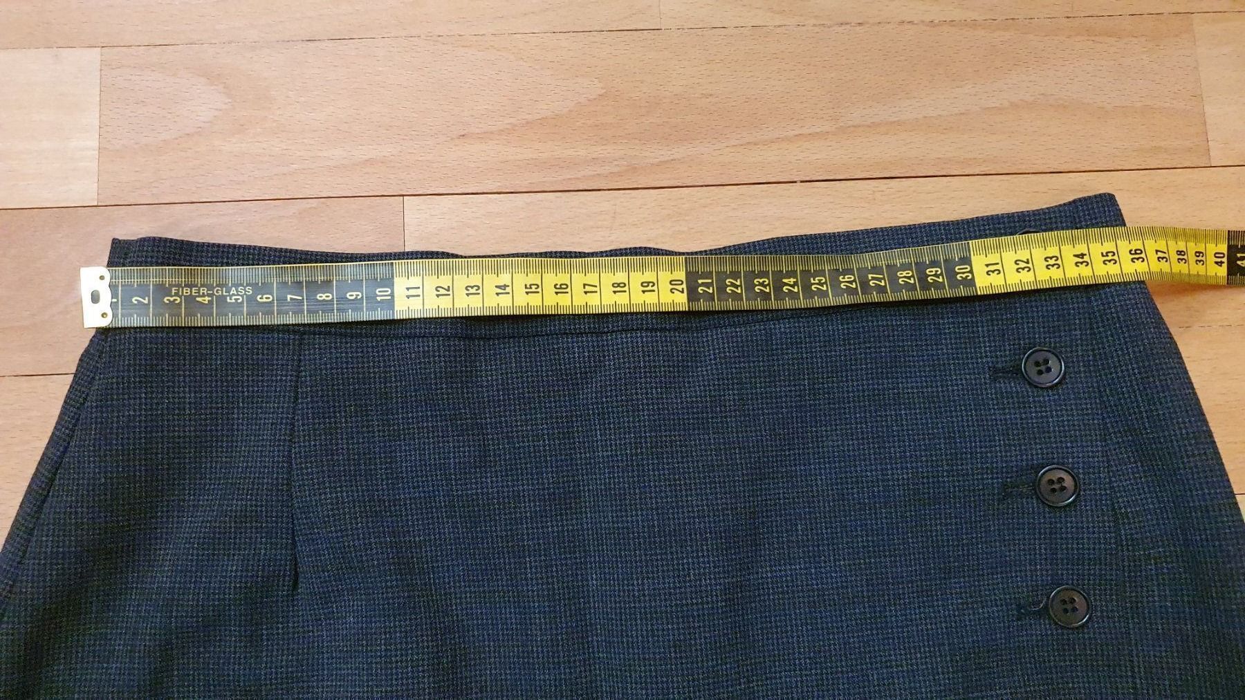 Gonne: Eleganter vintage maxirock, Gr. 38, grau – Usato da Wald ZH venduto da CapLux 7