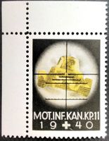 Soldatenmarken 2.WK, Mot Inf Kanonen Kp 11, Wi Art 75