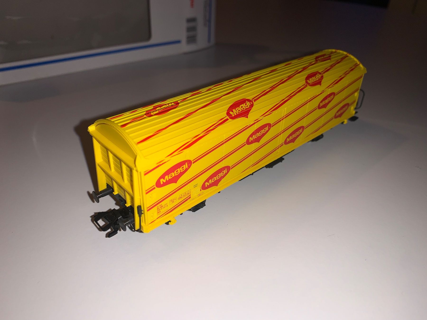 Märklin Modellini di ferrovie: 4 Stk. Märklin Maggie Güterwagen der SBB CFF FFS – Usato da Luzern venduto da FRT93 5