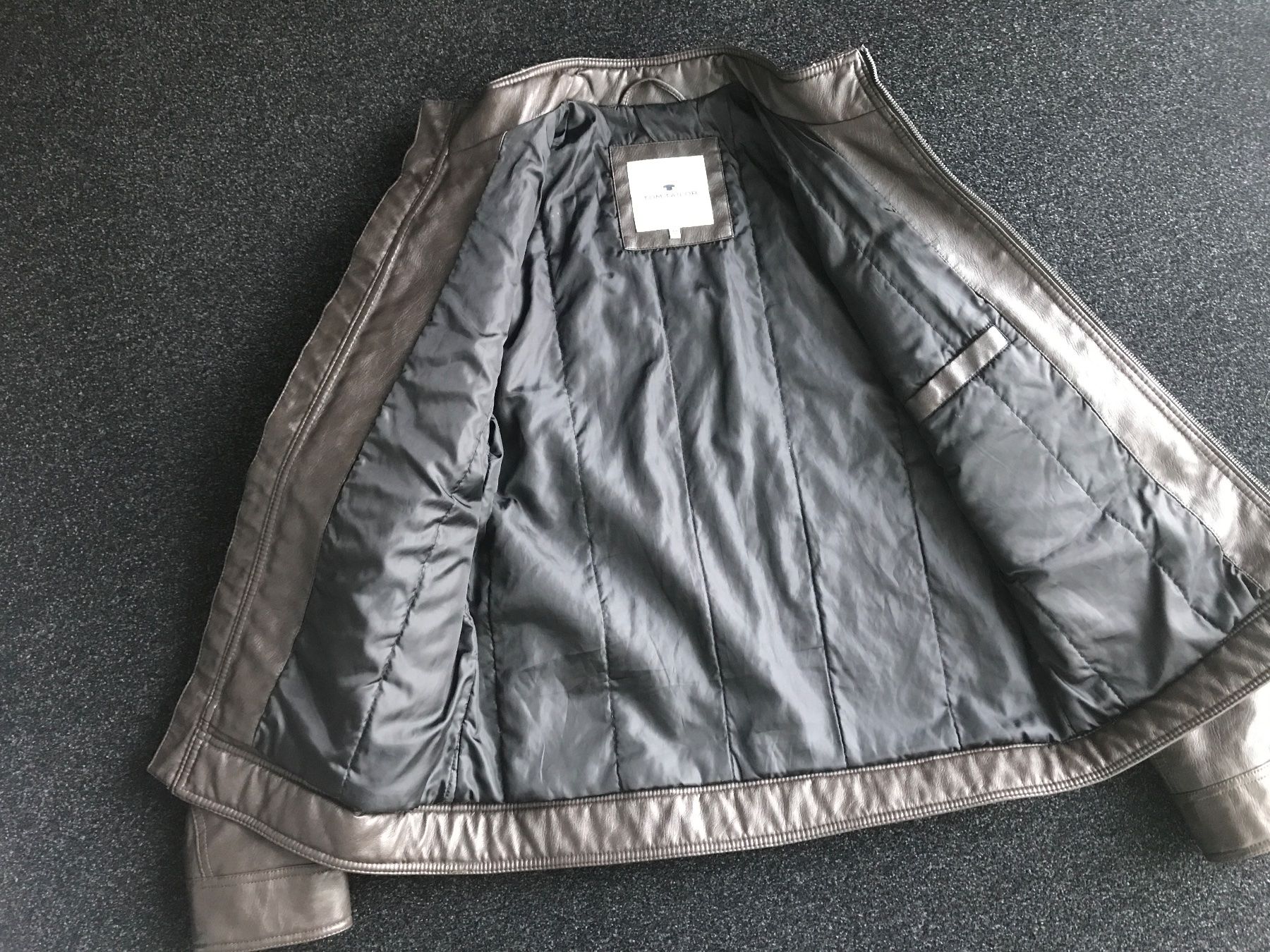 Tom Tailor Giacche: Braune Kunstlederjacke Gr M – Nuovo (secondo la descrizione) da St. Margrethen SG venduto da kellenbh 2