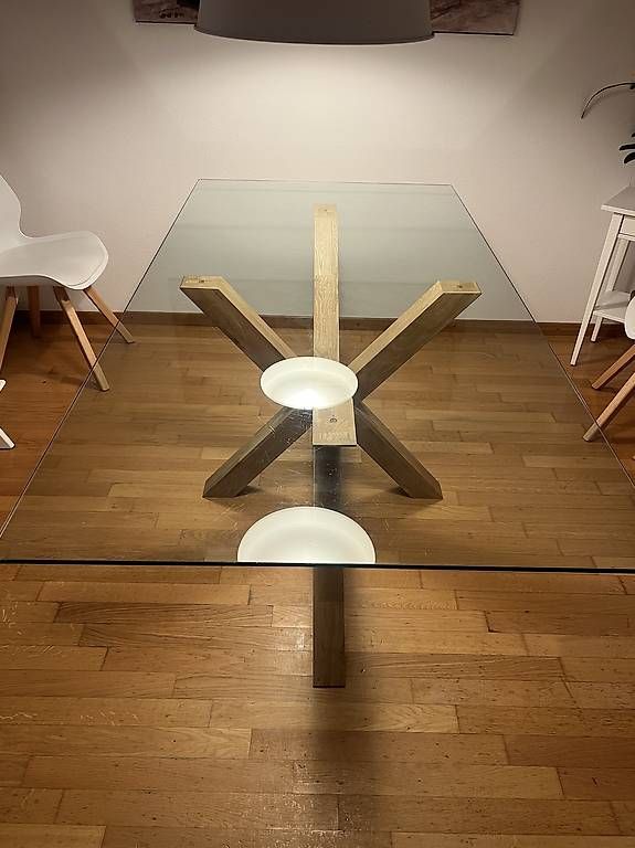 Tables: Glas Esstisch 2000x1000x750 – D'occasion à Urdorf par meier-motorsport 1