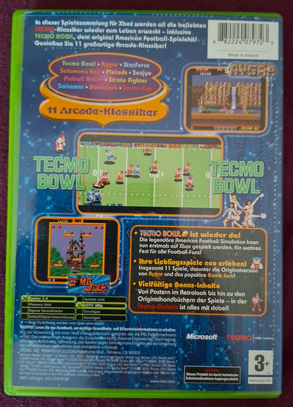 Giochi: Tecmo Classic Arcade – Usato da Basel venduto da mgn_ft72 1