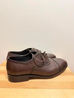 Herren Schnürschuhe Leder braun Massimo Dutti