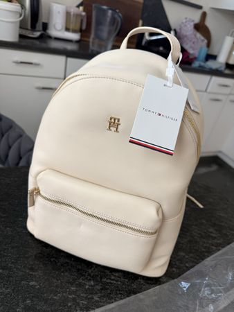 Tommy Hilfiger Backpack New Cream Color