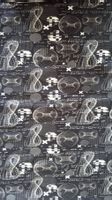 French Terry Coupon 30x150cm/ Geometrische Formen