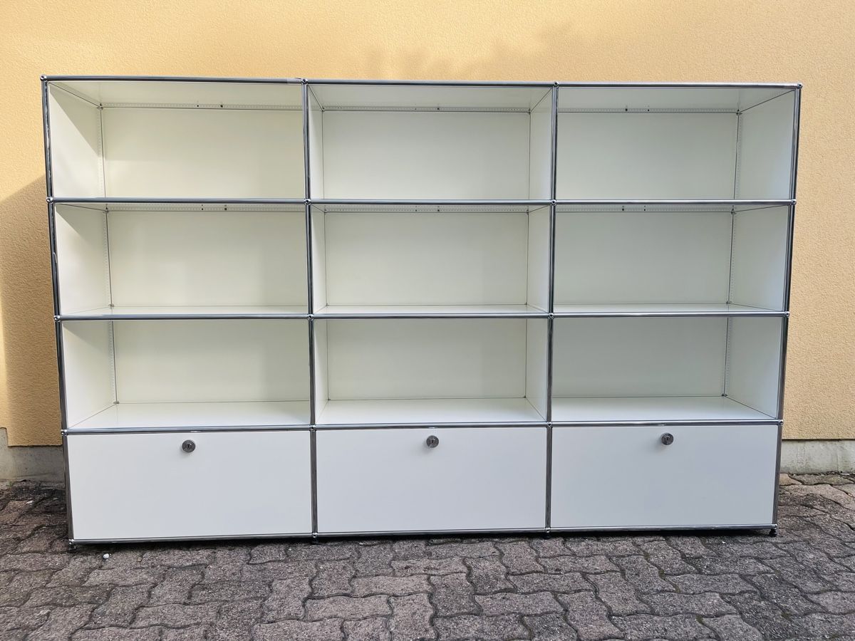 Scaffali: USM Haller Sideboard Reinweiss 3x4 – Usato da Dietikon venduto da Kumar_Occasionen 1