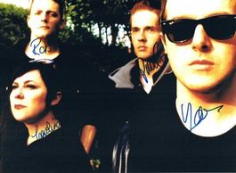 Glasvegas Autogramm signiert Foto 20x25cm