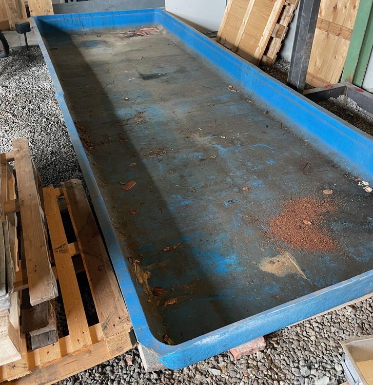 LUNAIZHUO Edelstahl Ölauffangwanne Mit Ablauf - Praktische Auffangschale Für Drinnen & Draußen, 40x60x5cm