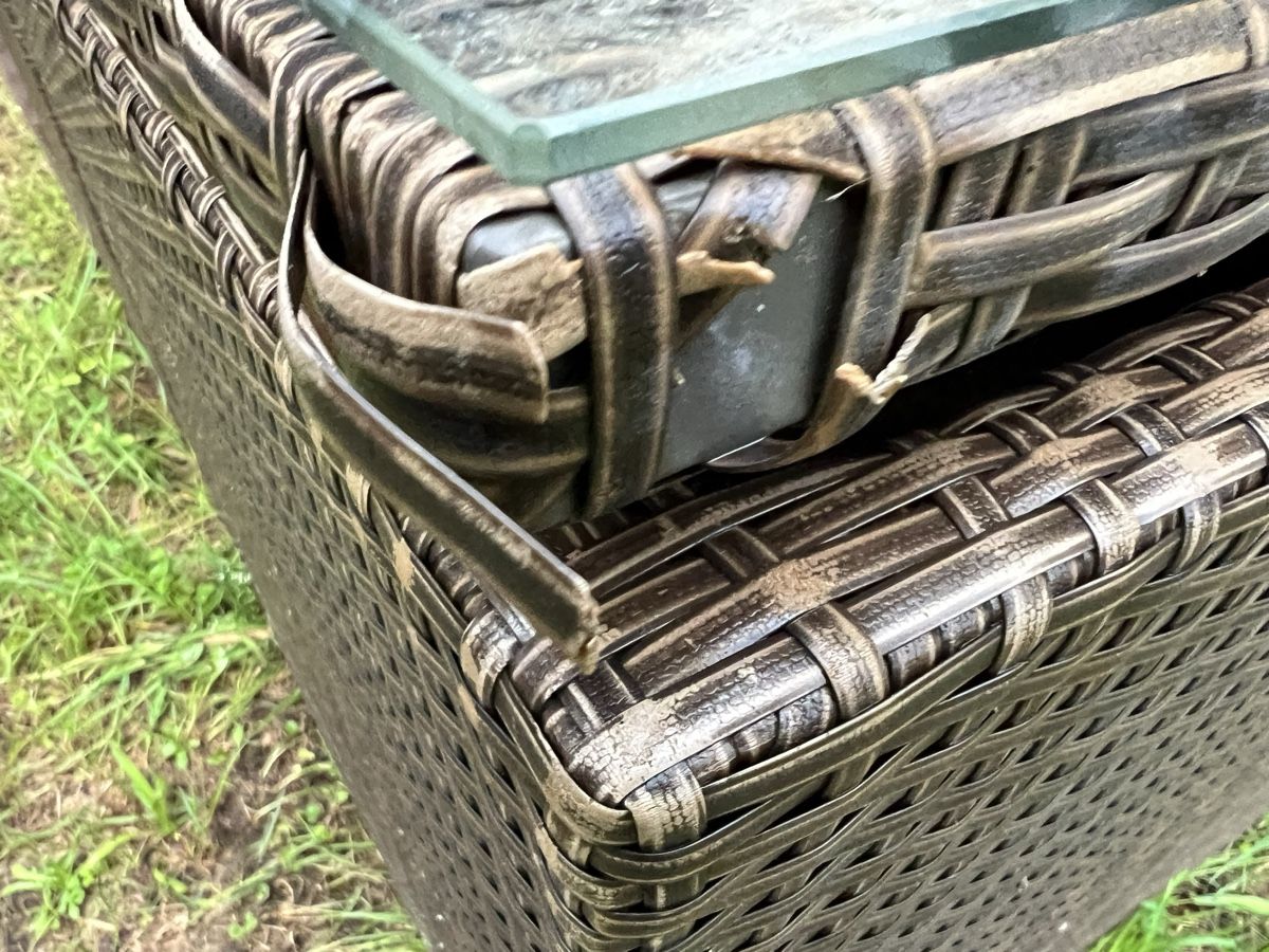 Set di tavolo e panche: Gartentisch mit passenden Stühlen – Usato da Bonaduz venduto da MalvinPMP 3