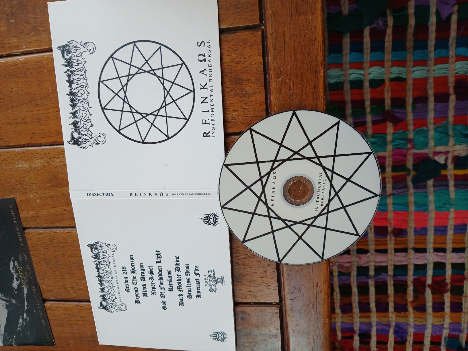 CD: dissection- Reinkaos instrumental (digi) – Usato da St-Cergue venduto da VeganWarrior