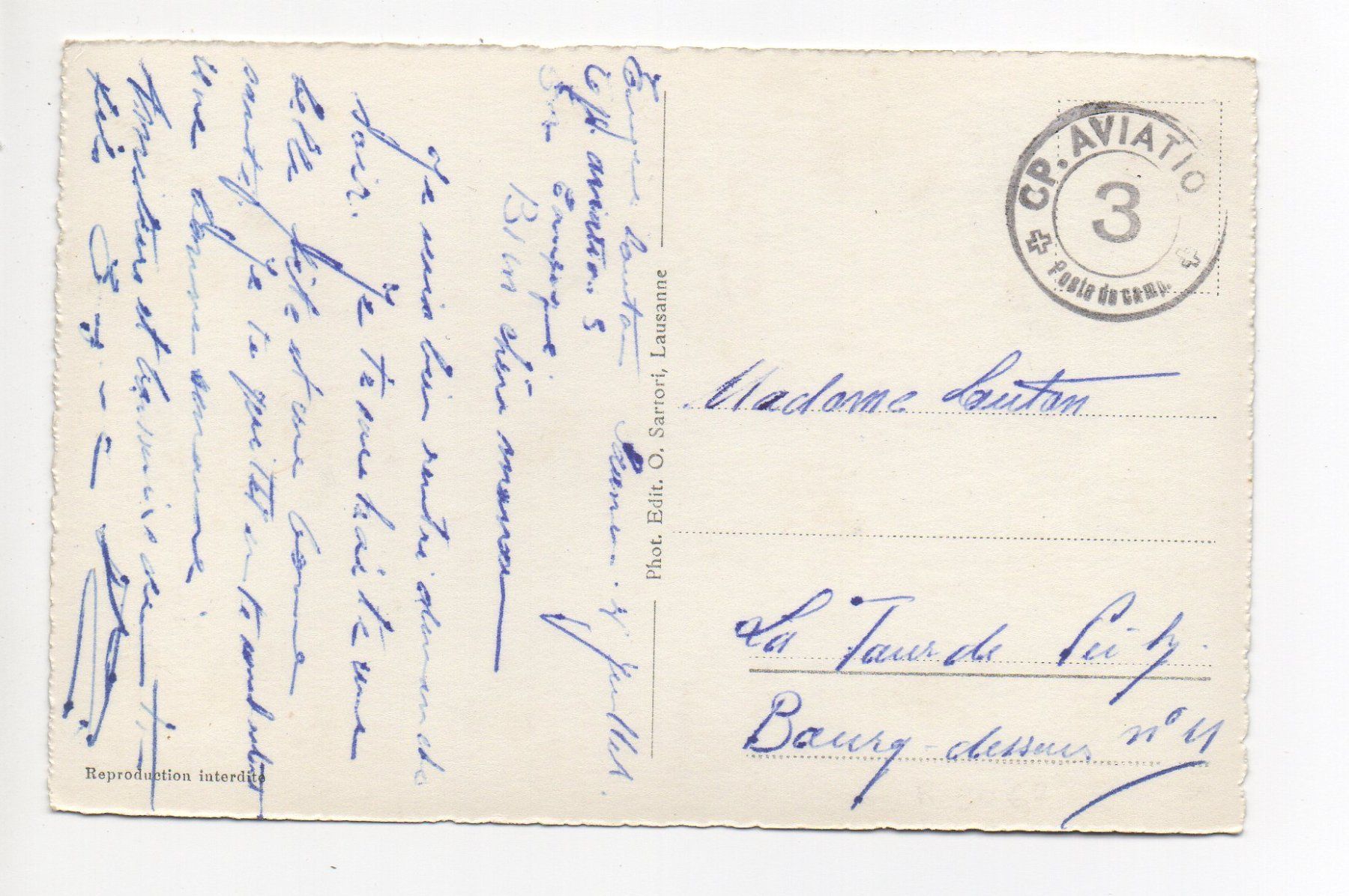 Cartoline postali: SAANEN Gessenay - Strasse belebt – Usato da Jona venduto da philajona 1