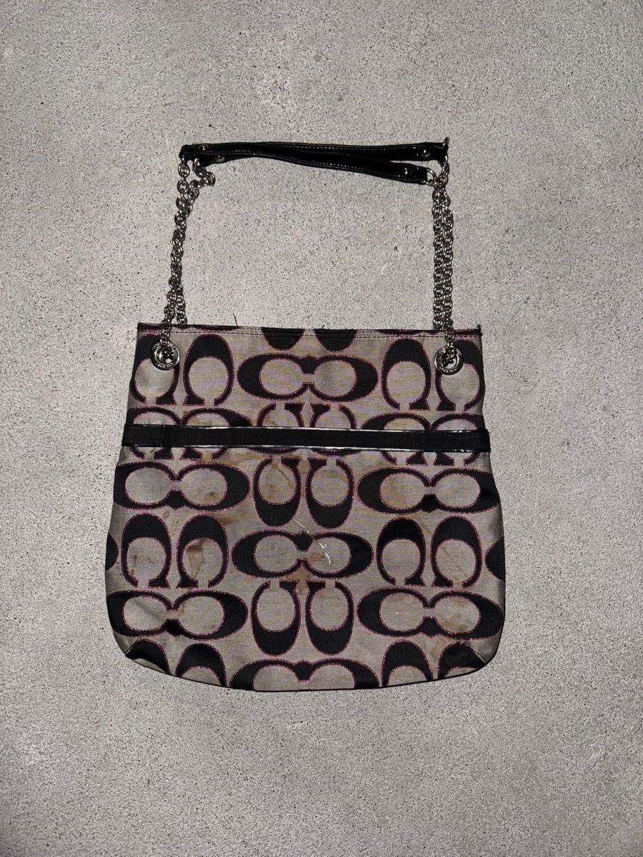 Coach Borse da donna: vintagew coach bag brown monogram – Usato da Oberhofen Thun'see venduto da 61archive 2