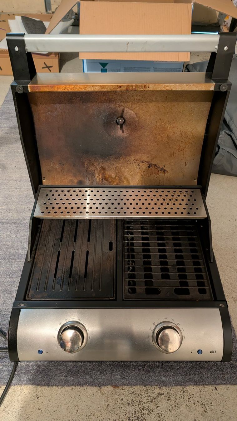 Griglie: Elektrogrill BBQ Master Volt – Usato da Bilten venduto da Tommi1977a