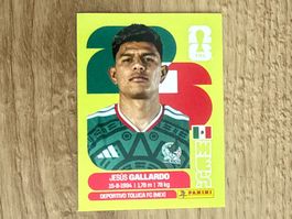 Panini FIFA World Cup 2026 Sticker Jesus Gallardo MEX 6