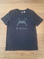 Schwarzes H&M T-Shirt mit PlayStation Motiv Gr. 170, wie neu