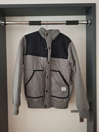 Herren Jacke Grau Grösse L guter Zustand