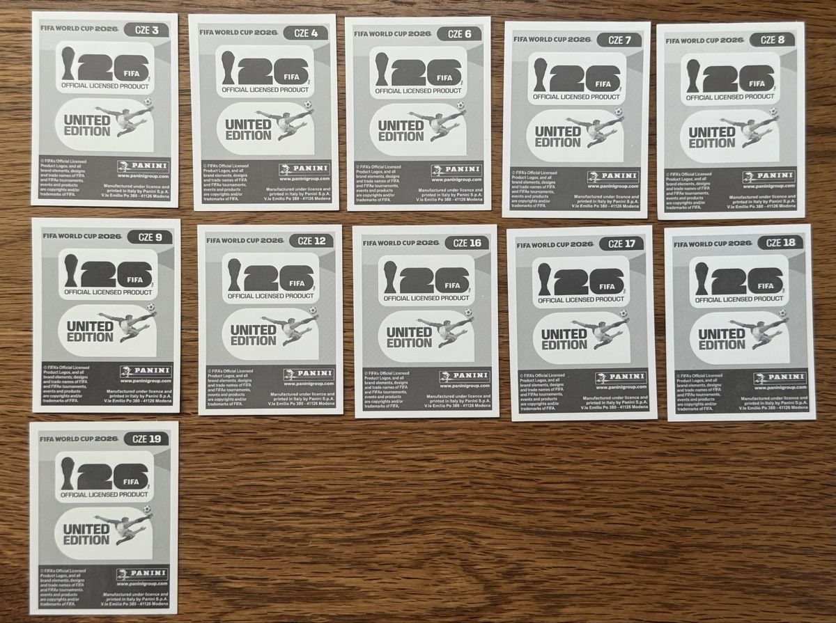 Panini Sammelbilder & Trading cards: Panini Stickers WM 2026 - Tschechien  – Neu (gemäss Beschreibung) aus Mägenwil von Goldfire 1