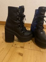 Damen Stiefeletten mit Absatz(8-10cm), Grösse 36 – neuwertig