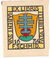 Ex-libris F. Schmid par BUKO