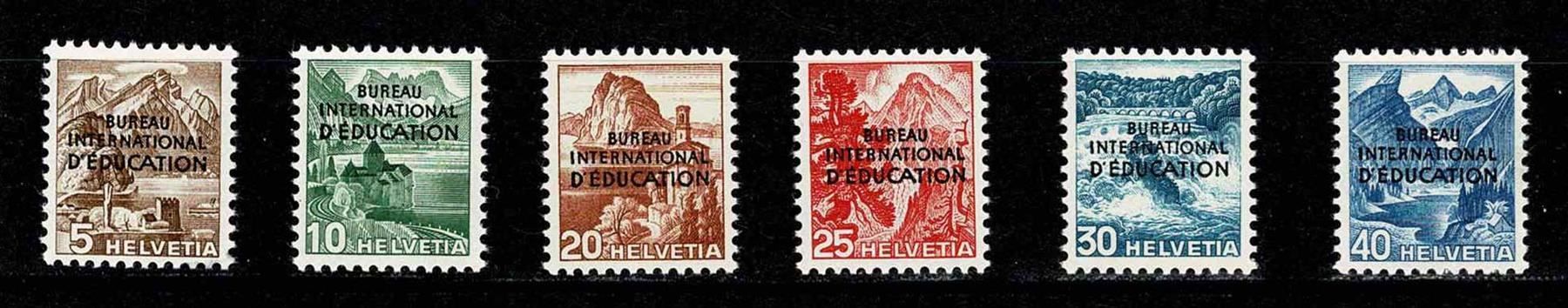 Tutti i francobolli: BIE (D V) 22 - 28 ** – Nuovo (secondo la descrizione) da Nuglar venduto da Stamp88