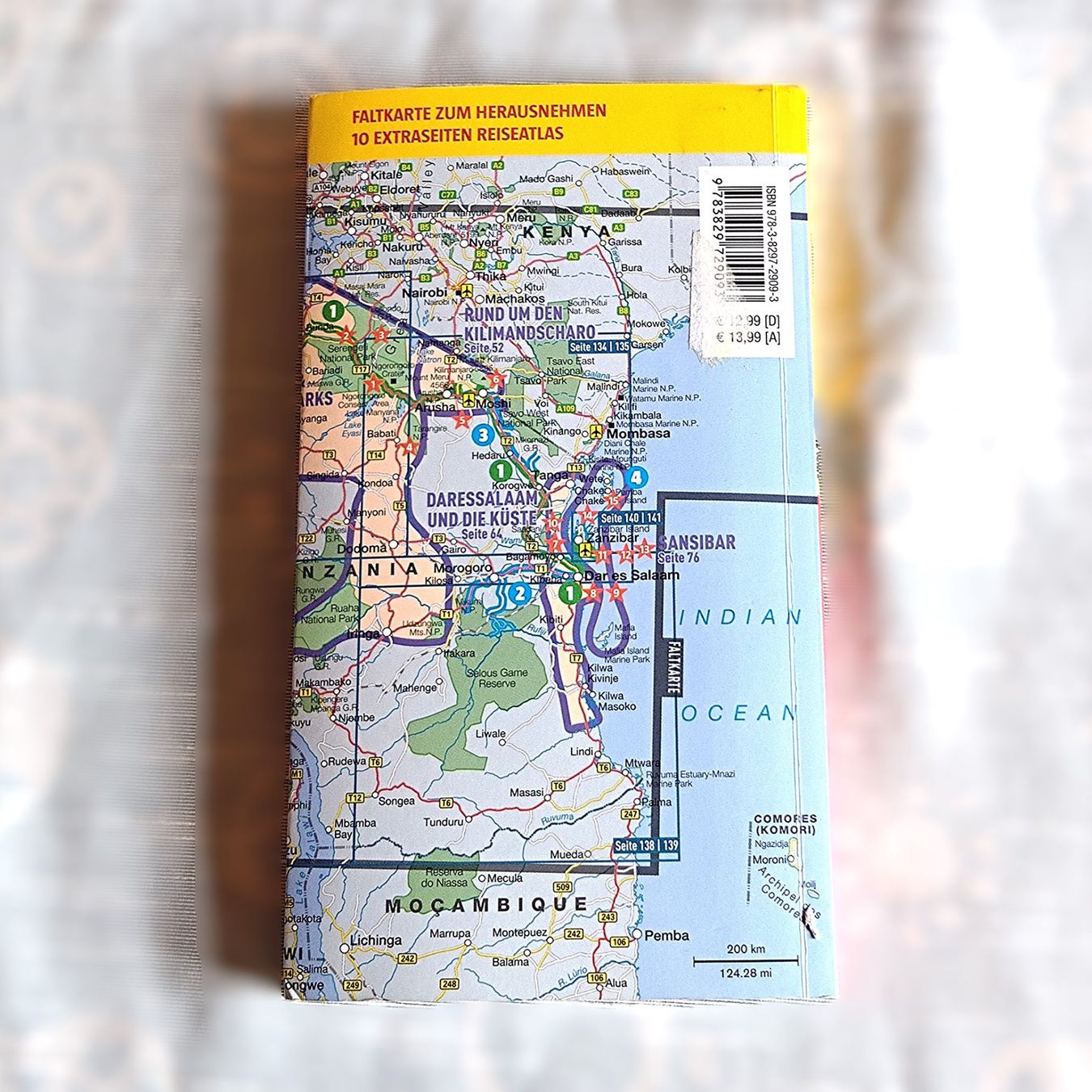 Libri: TANSANIA, SANSIBAR Reiseführer MARCO POLO – Usato da Lyssach venduto da YYZ10 1