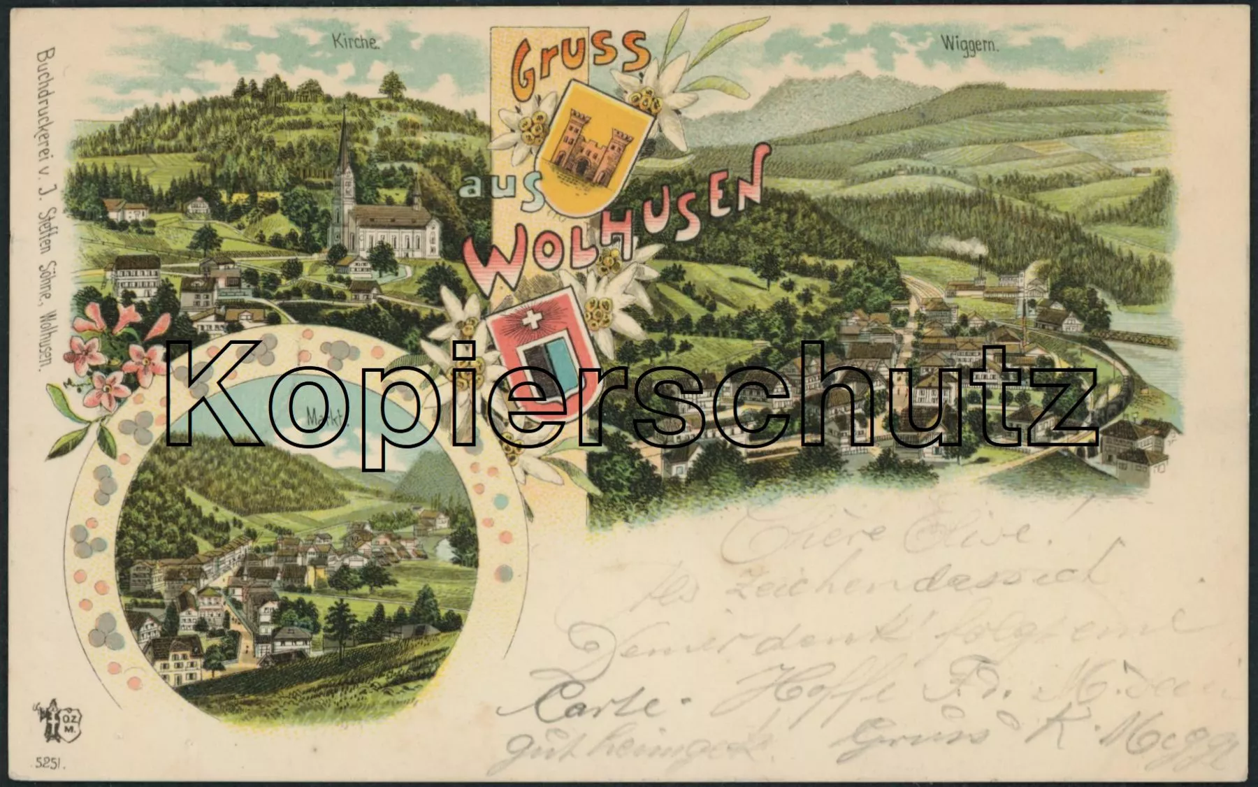 Cartoline postali: LU Wolhusen – Usato da Schindellegi venduto da leecollect