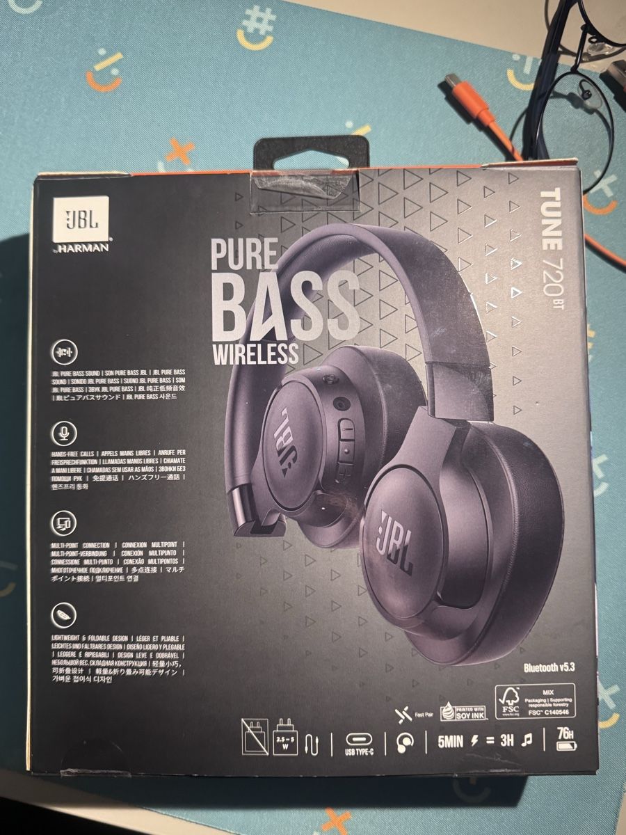 JBL Cuffie: Kopfhörer JBL Tune 720BT schwarz – Usato da Winterthur venduto da cet_d9xt 2